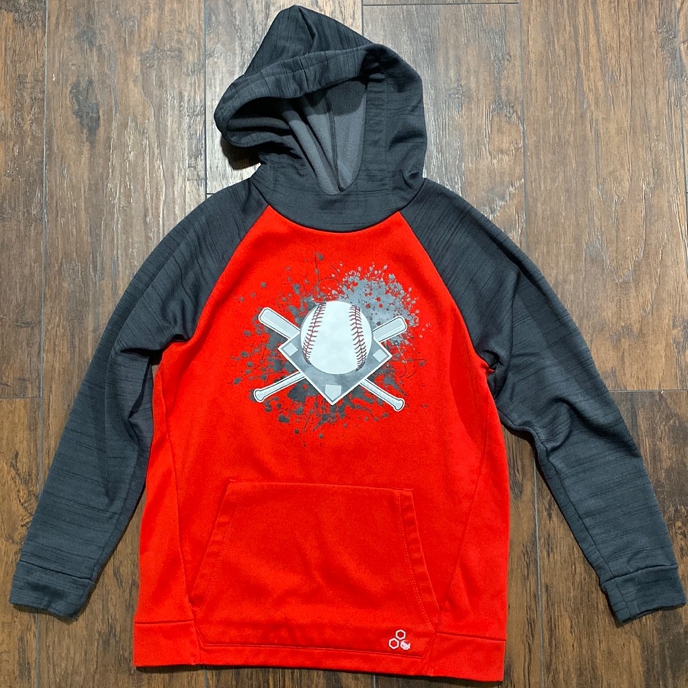 EUC Baseball Tek Gear Hoodie